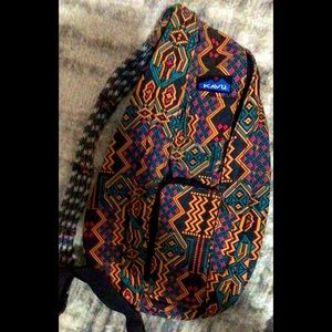 Kavu Multicolor Aztec Rope Bag & Wallet